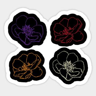 Flower Sticker